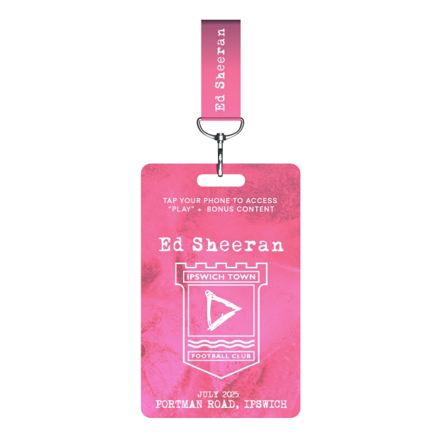 Portman road commemorative lanyard